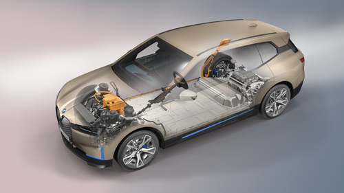 BMW iX xDrive Electric SUV Technology